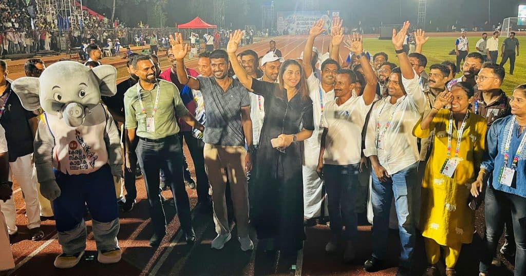 സംസ്ഥാന സ്കൂൾ കായികമേള: അഞ്ജു ബോബി ജോർജും പി.ആർ. ശ്രീജേഷും അടക്കം താരനിര കോഴിക്കോട്ട്